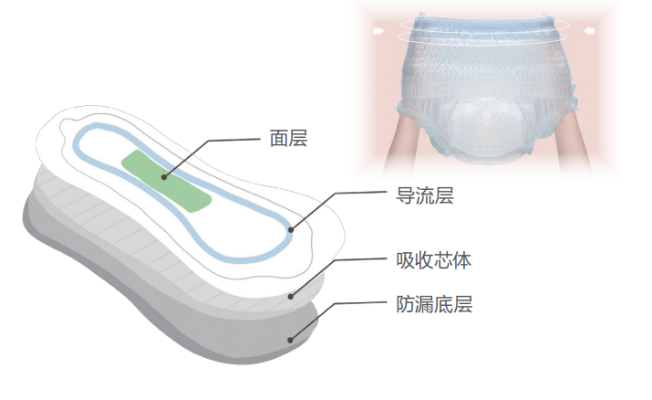 卫生巾会用到哪些原材料